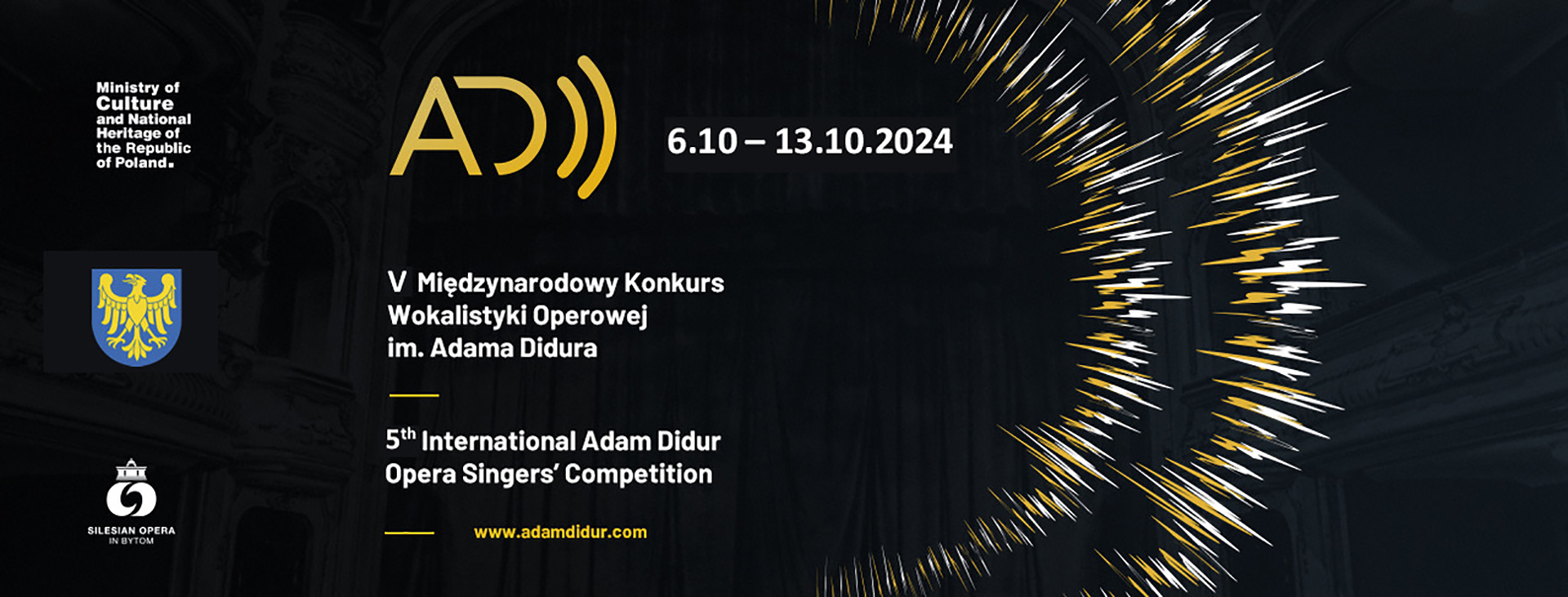 Jubilee edition of International Adam Didur Opera Singers’ Competition on October 6-13