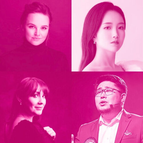 Gabriela Legun, Hyejin Lee, Zuzanna Nalewajek and Lang Wei in 