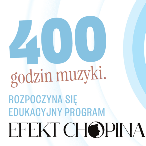 „Efekt Chopina” powraca. Setki wydarzeń edukacyjnych w całej Polsce